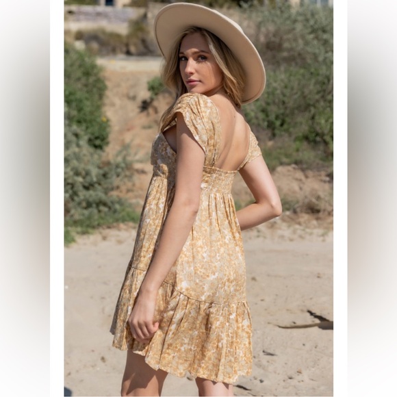 Free People Pattern Play Mini Dress Size Small - Picture 12 of 12